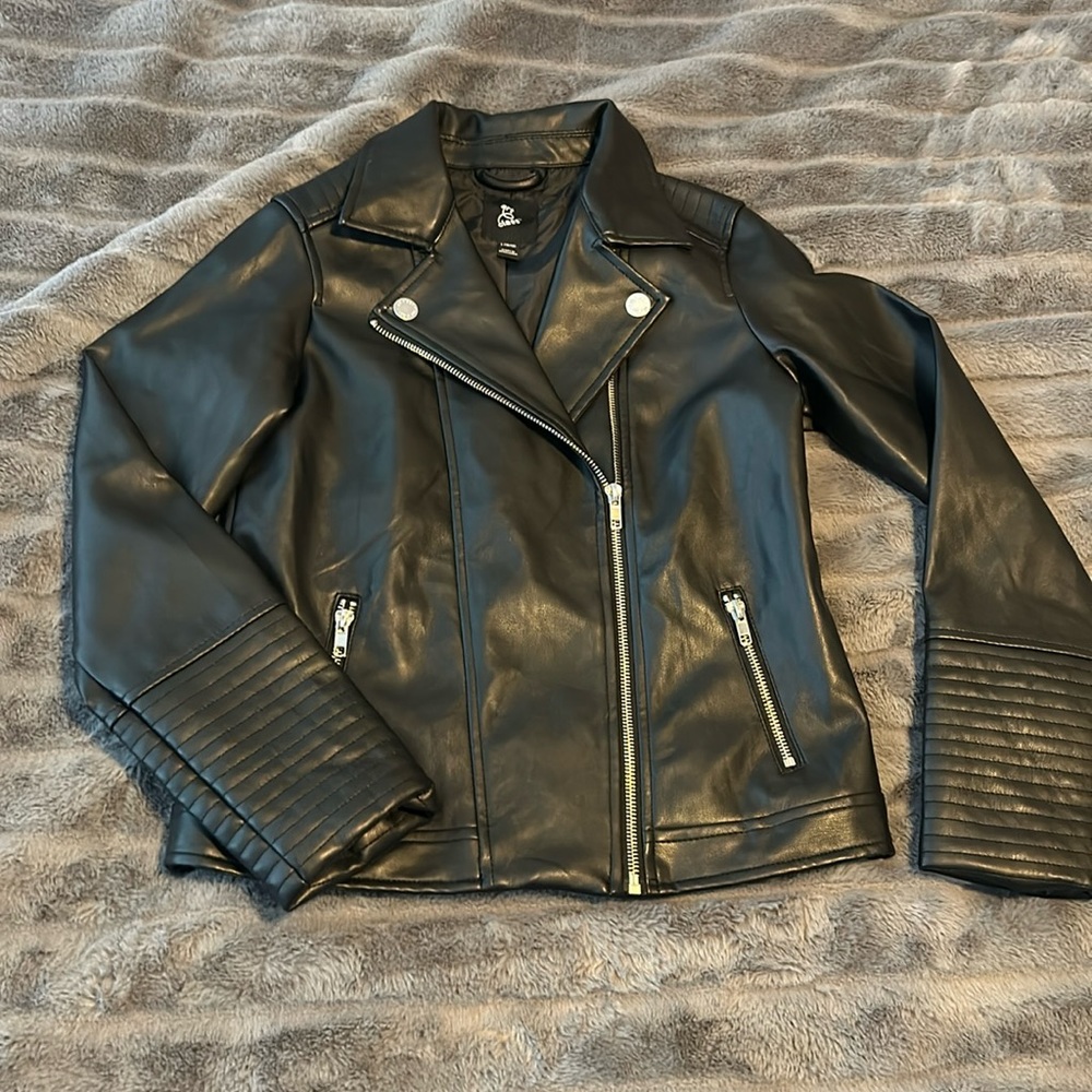 Black Pleather Jacket